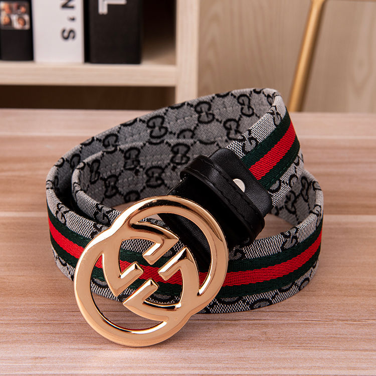 Men's Belt High-Grade Letter Leather Business Belt All-Match Casual PD02070701