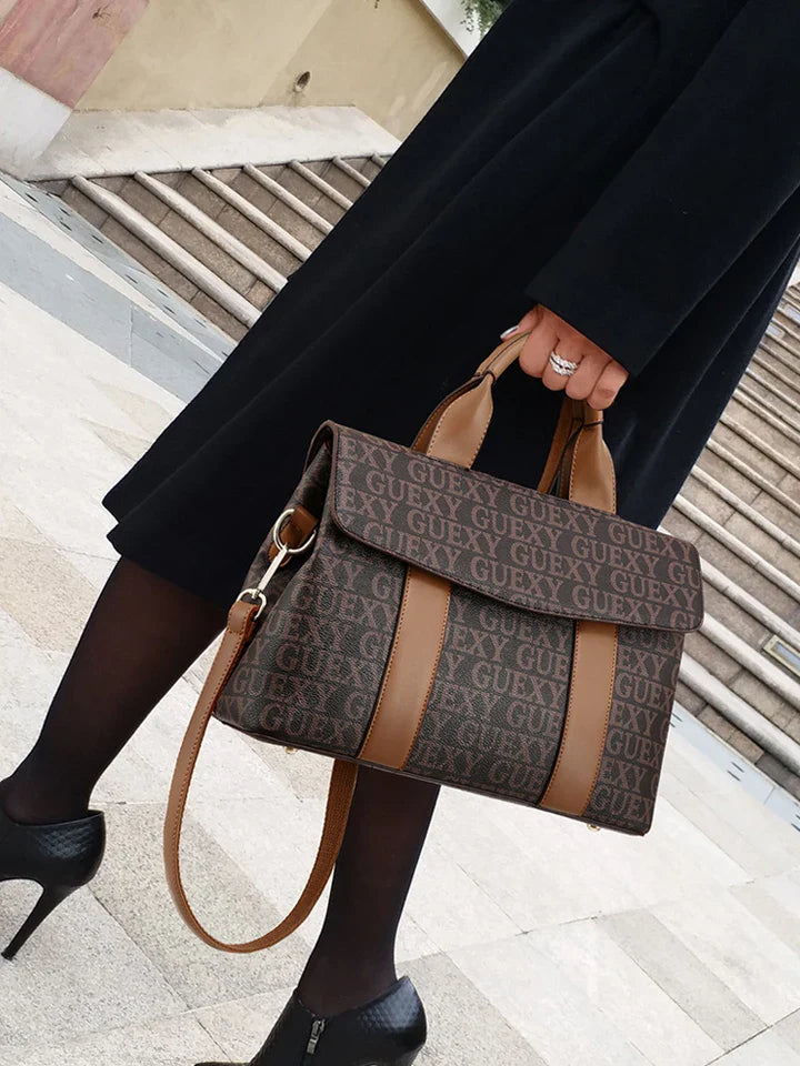 Fashionable women's leather crossbody bag 2025080805