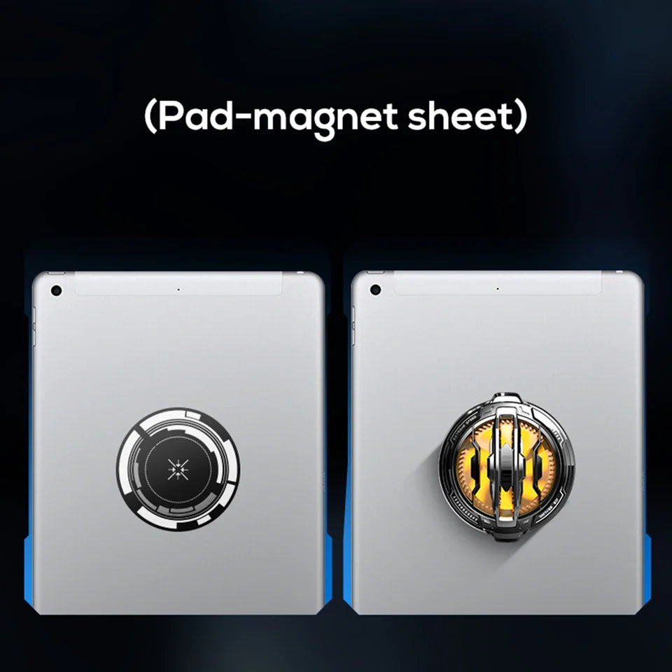 Magnetic&Rear Clip Phone Cooler 7-Color Illumination