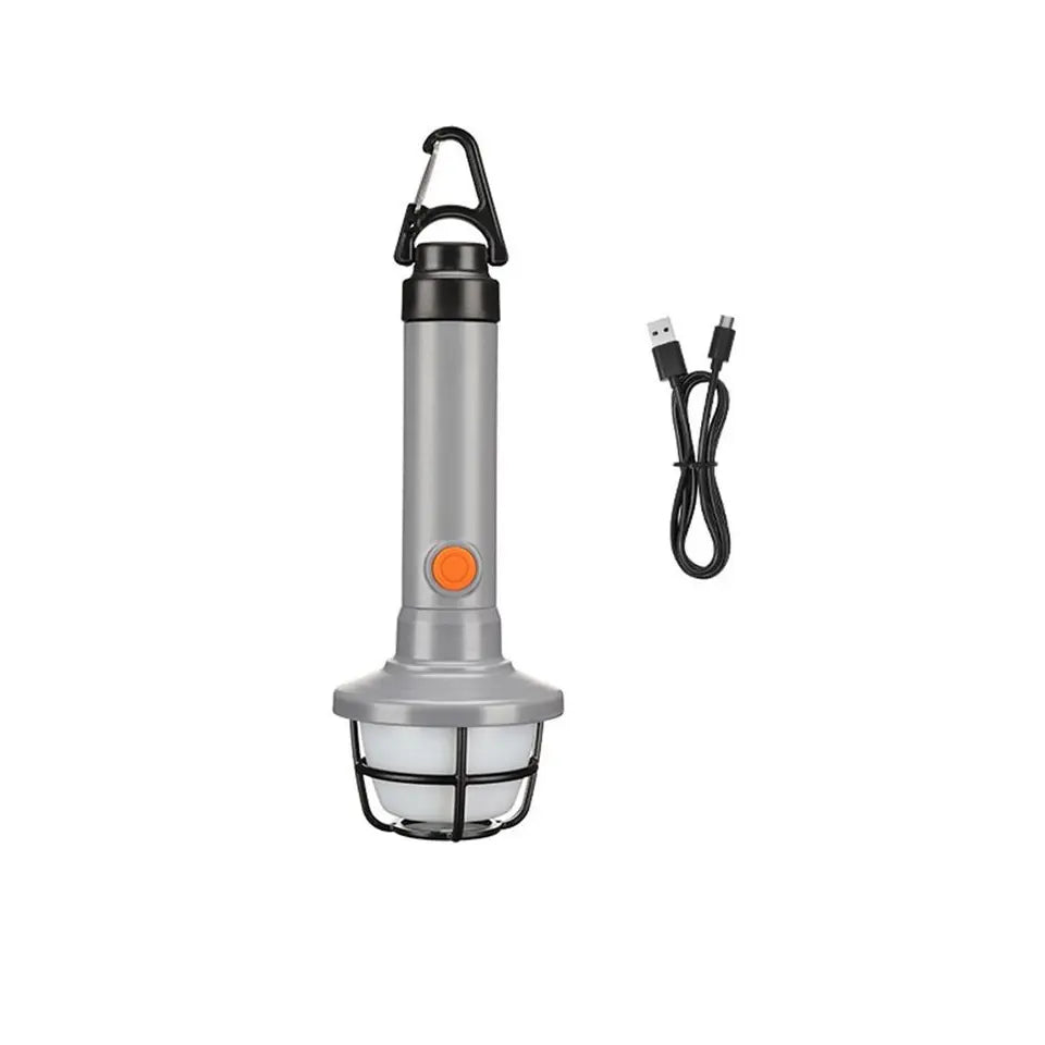 Four types of lighting strips with hooks for quick charging, waterproof, strong light camping lights