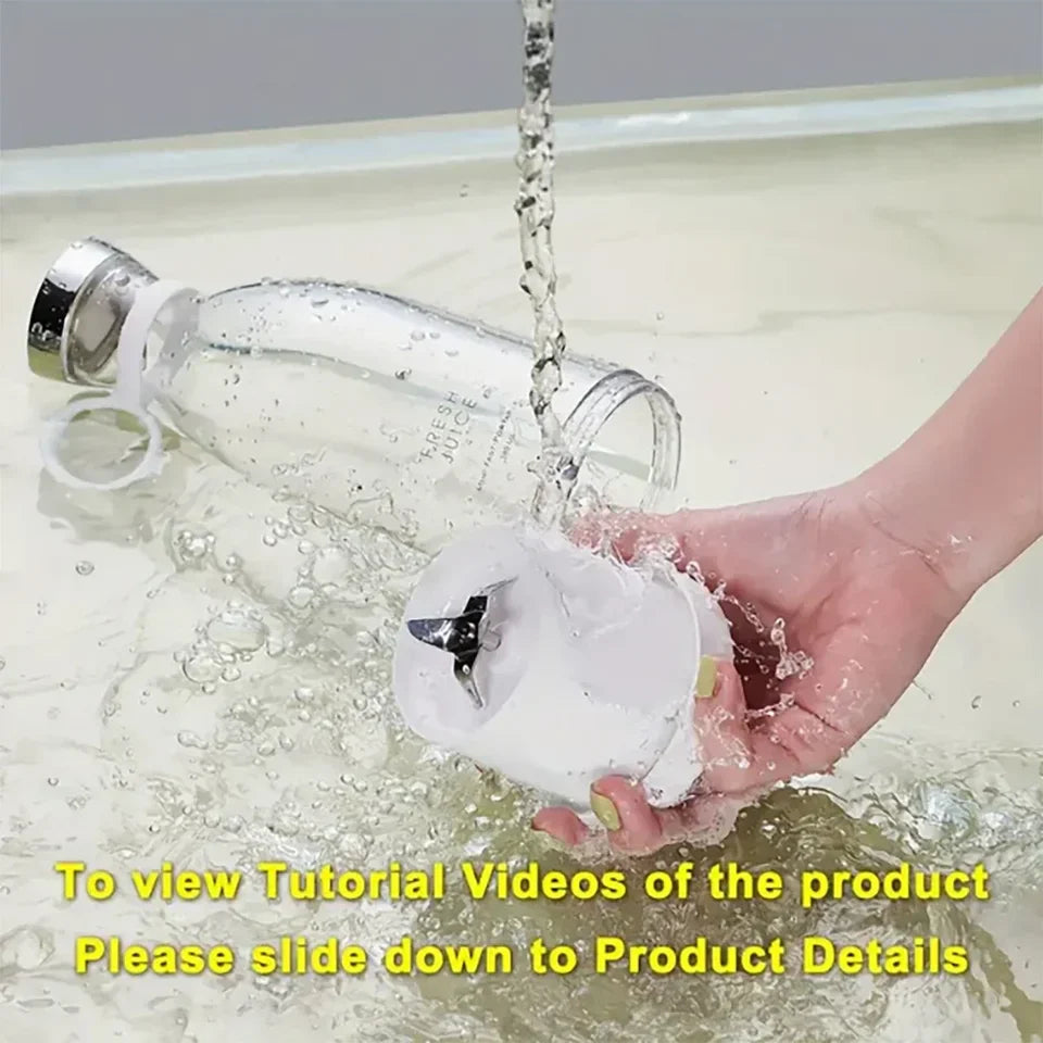 Wireless electric fruit juicer and blender