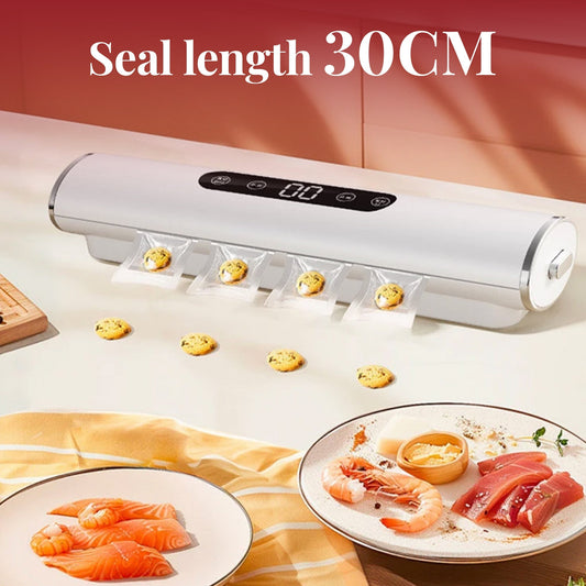 Portable Vacuum Sealer for Food Vacuumor for Products Kitchen Sealing Machine Cuisine Packaging Plastic Bag Sealant