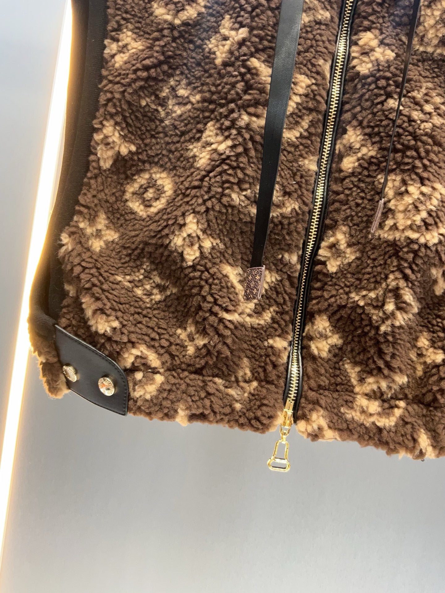 Lvv lambskin vest jacket 0725102009