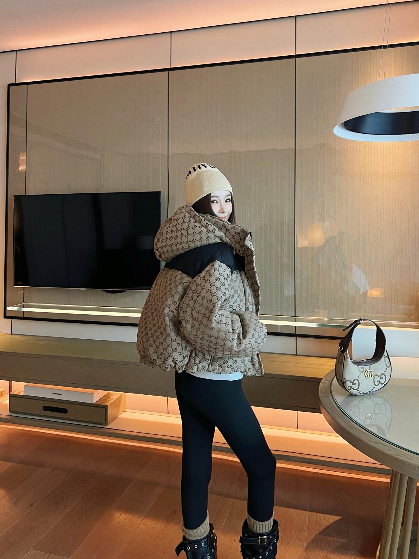 GG Fashion printed cotton jacket 0725102006