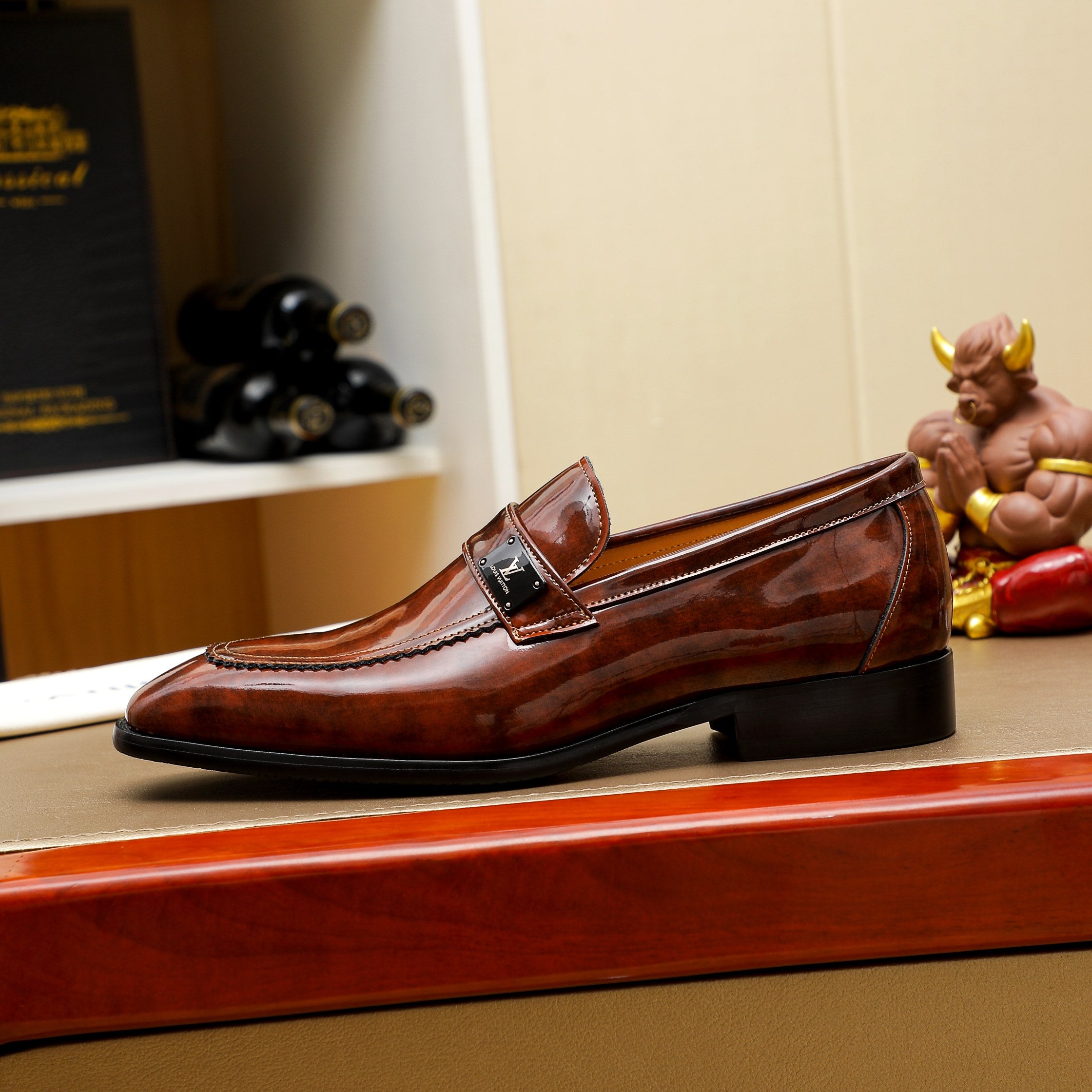 Men's new boutique business leather shoes 0725072801