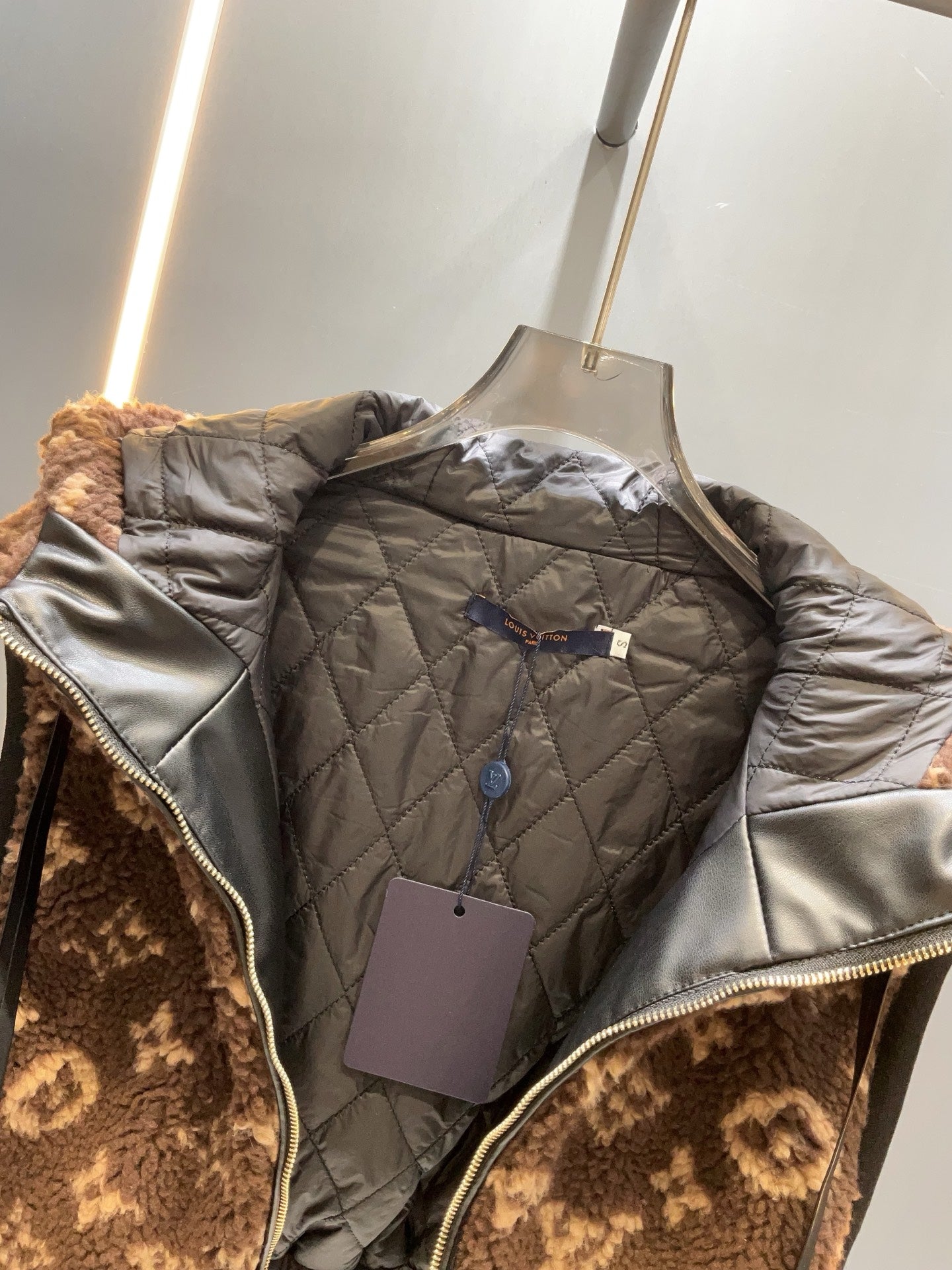 Lvv lambskin vest jacket 0725102009