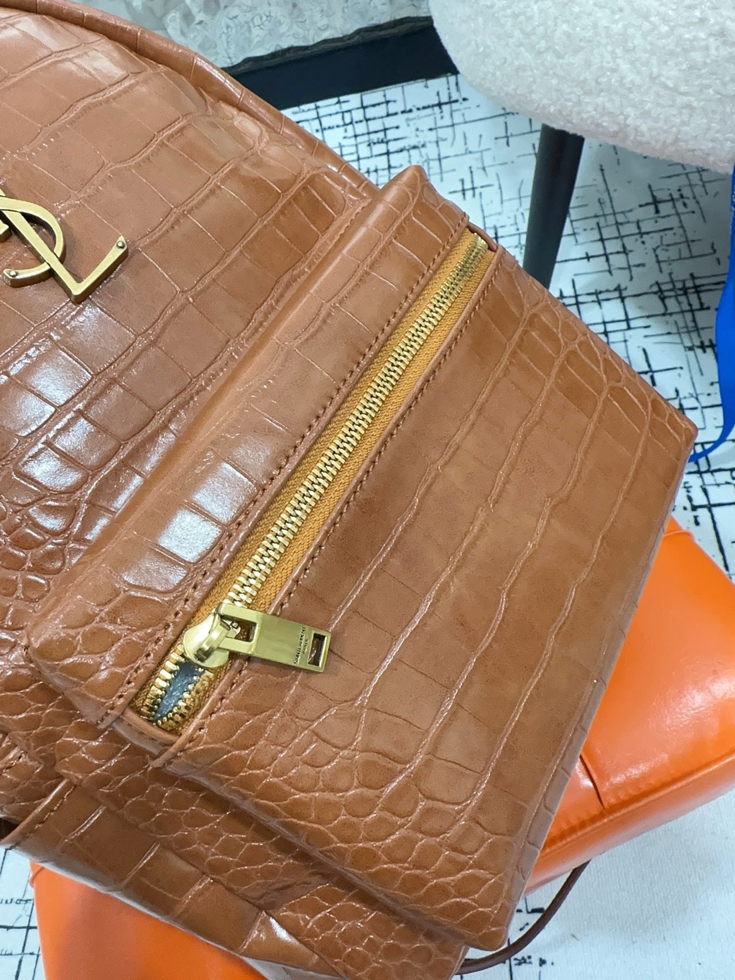 YSL fashion backpack 0725070704