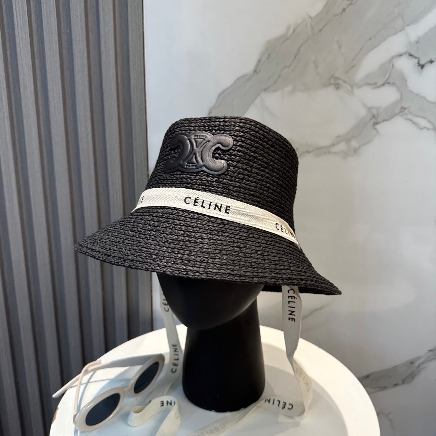 CLE Raffia woven straw hat 0725070301
