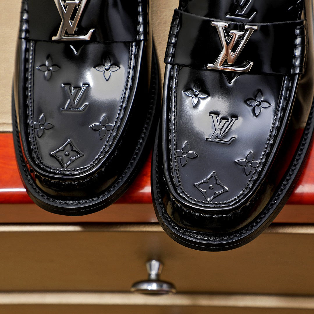 Lvv classic business leather shoes 0725080502