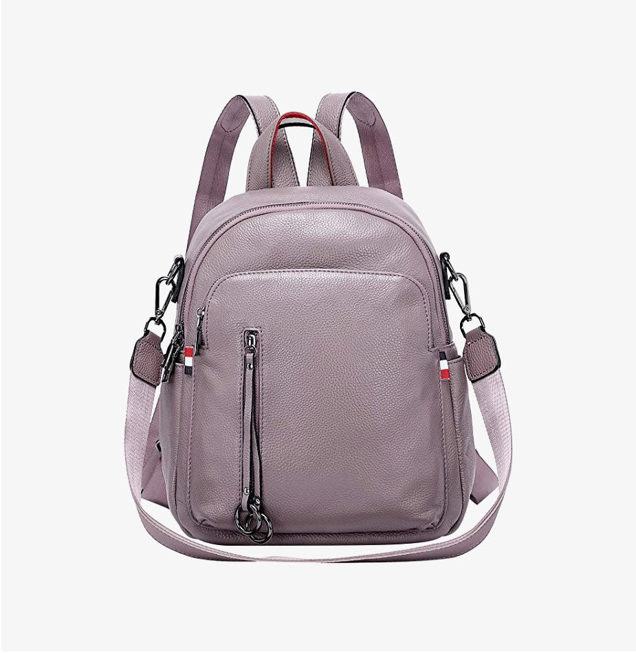 Fashion Genuine Leather Backpack Purse