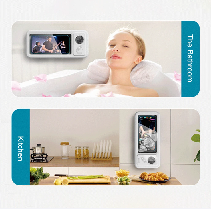 AquaTune - Waterproof Phone Case with Built-in Speaker