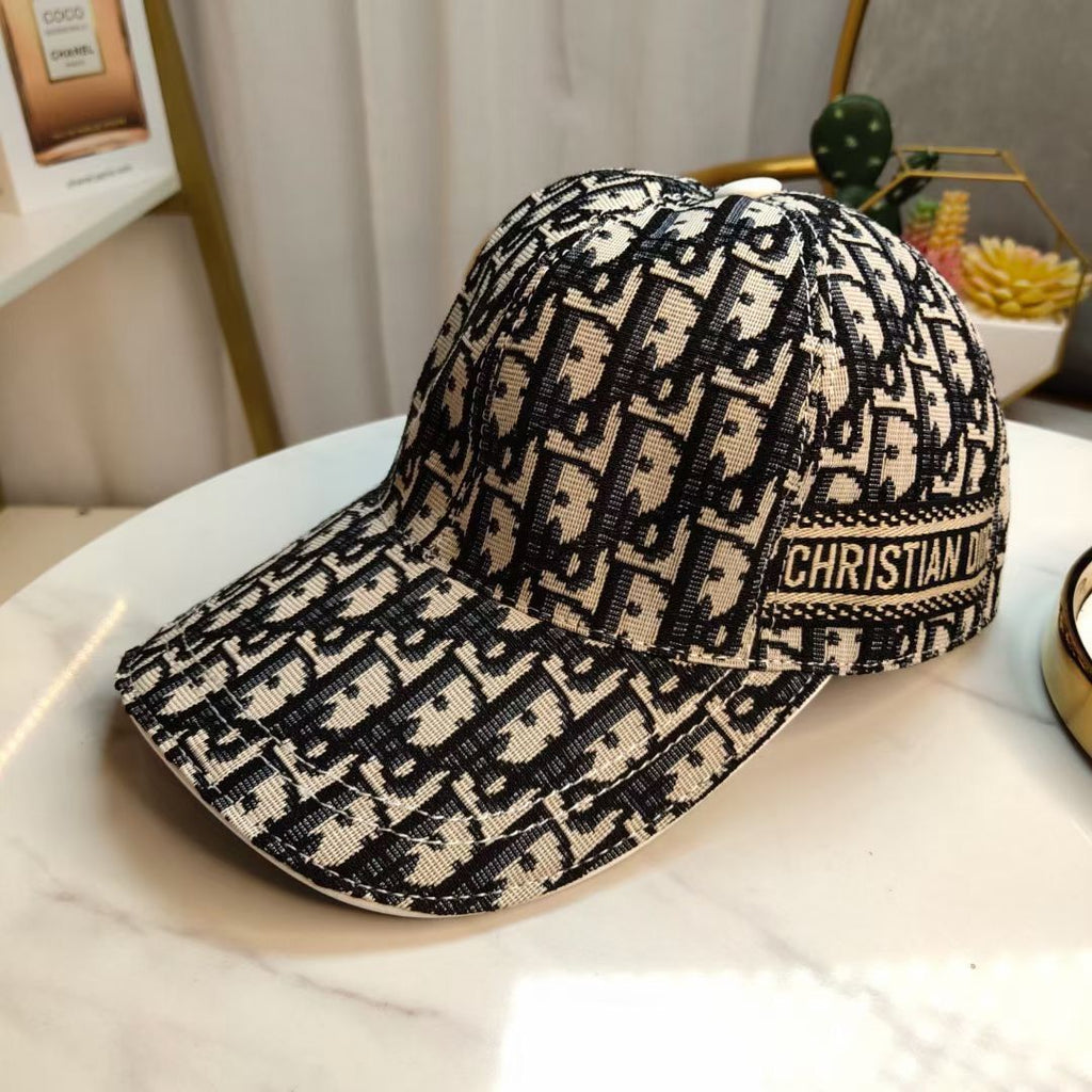 Classic trendy brand letter embroidery printing men's and women's peaked cap trendy brand