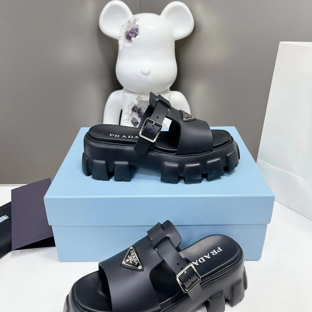 New Style Ultra Light Beach Sandals With Platform For Outer Wear 1024030827