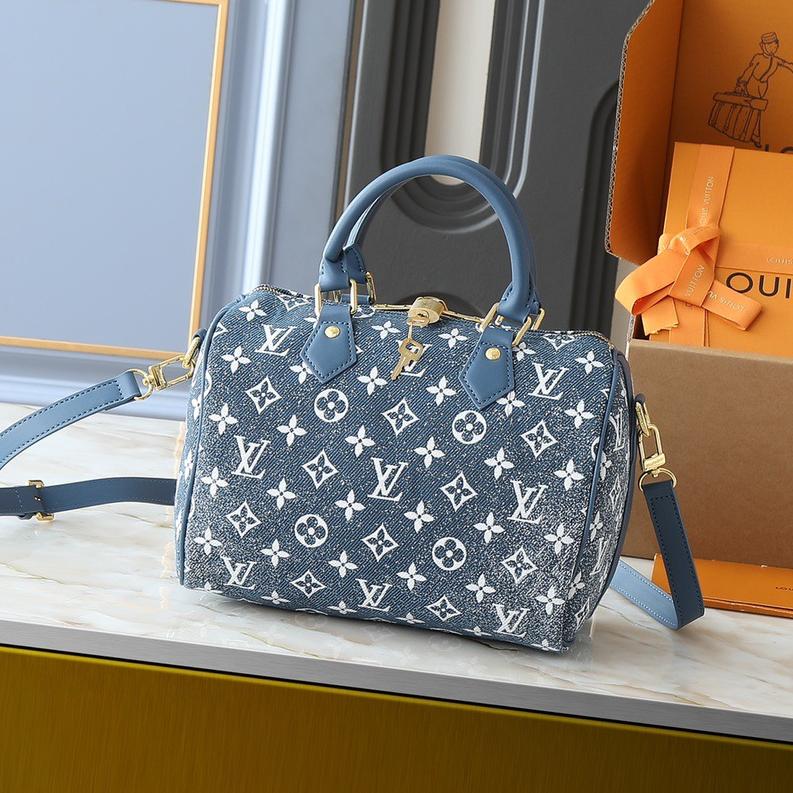 Handmade Leather Speedy Bandouliere CWT01041207