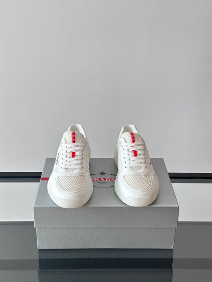 PR Mesh lace-up sneakers 0725061201