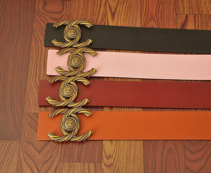 Women's Belt Seven Cm Width Exquisite Decorative Pants Belt 1024070107