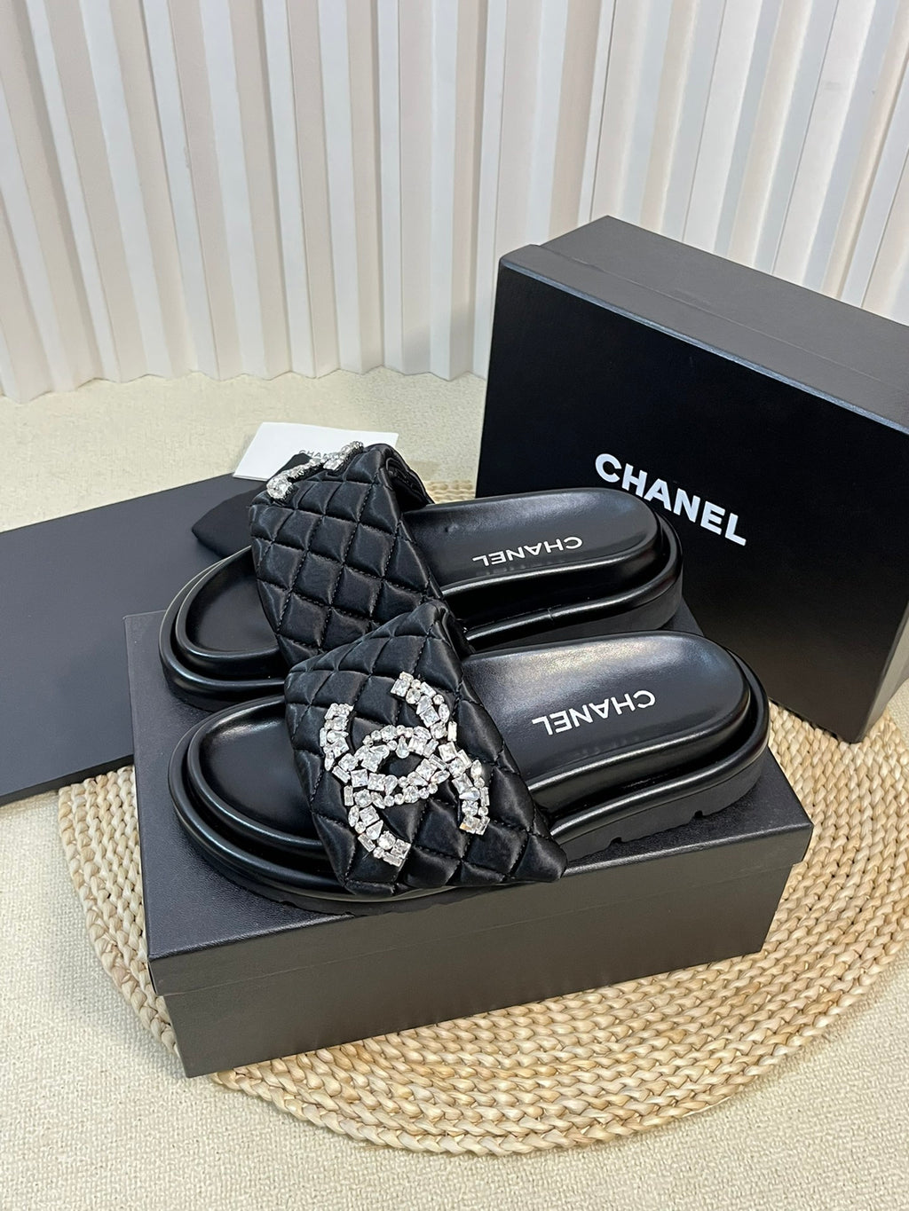 CNL thick-soled Velcro women's slippers 0724042703