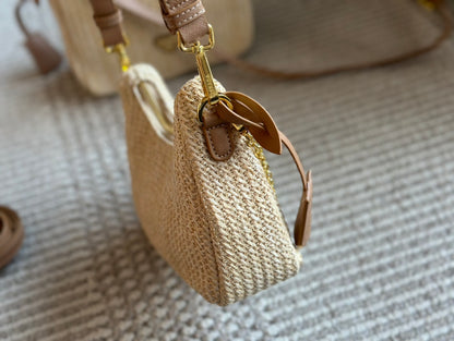 PRD fashionable straw armpit bag 0724032003