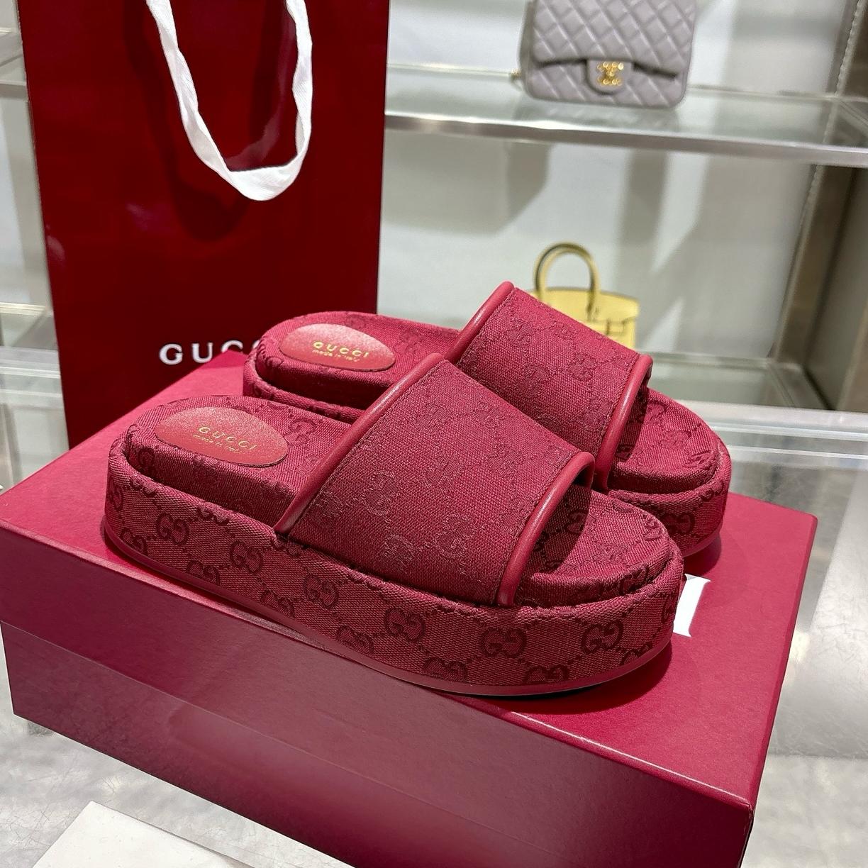 GG Fashion printed thick-soled slippers 0725052902