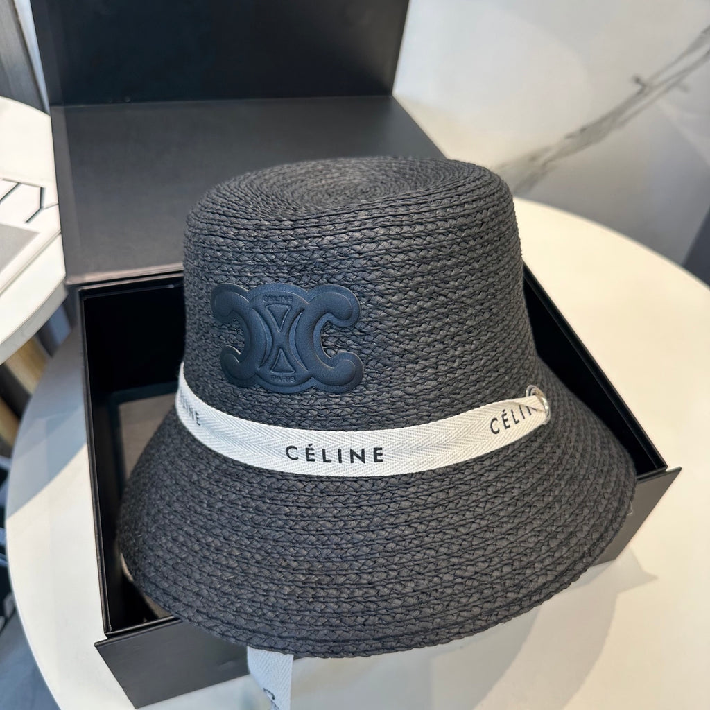 CLE Raffia woven straw hat 0725070301