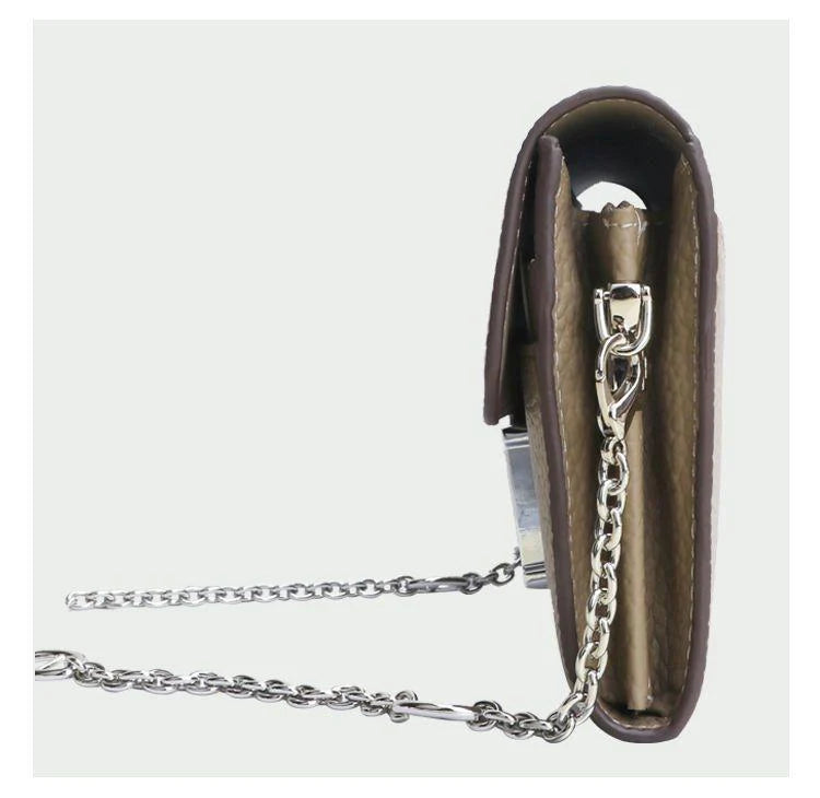 H button Kangkang Wallet Leather Long Wallet 1024032024