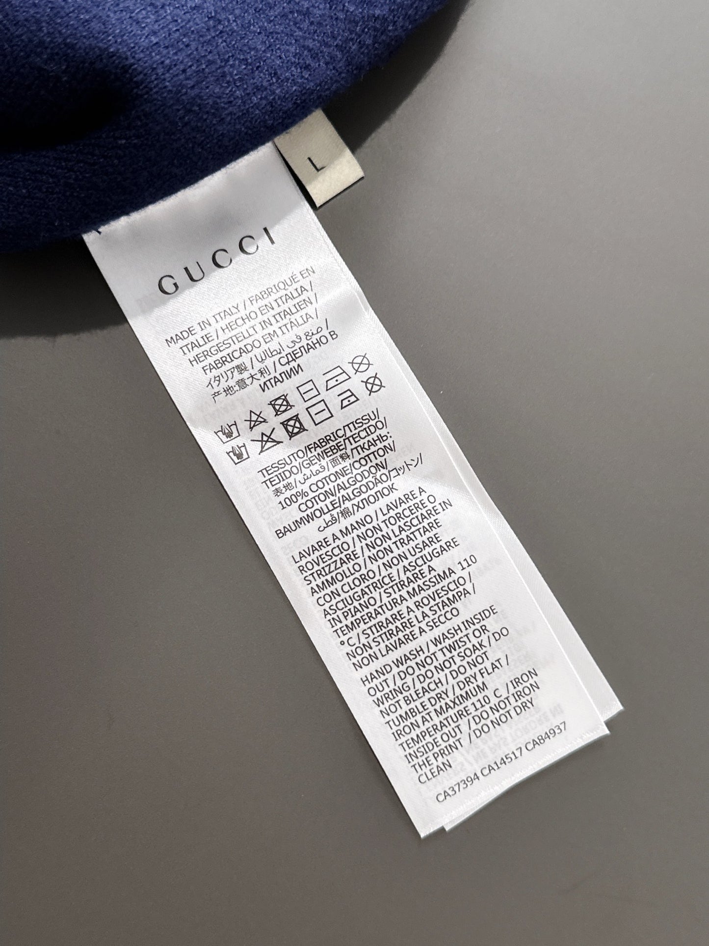 GG Fashion Print Crewneck Sweater 0724121811