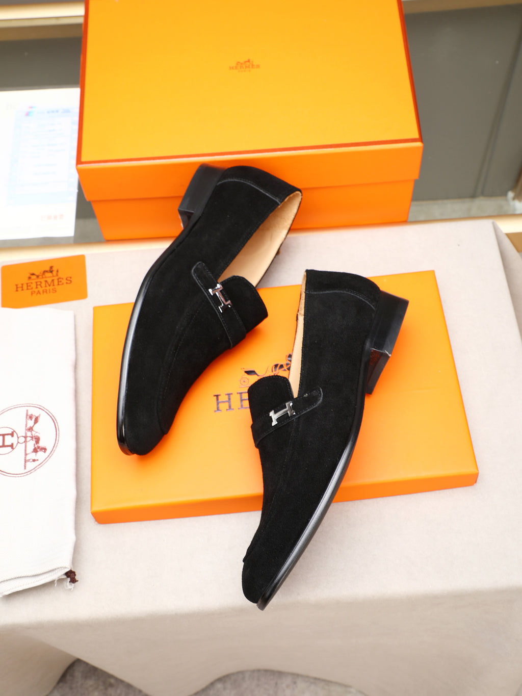 New HMS business formal leather shoes 0725062404