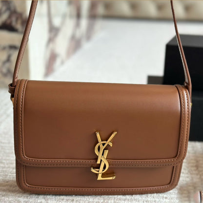 YS Toothpick pattern Box leather bag fb0424091025