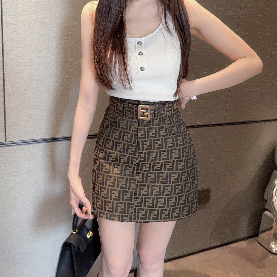 FD Fashion Printed Short Skirt 0725022803