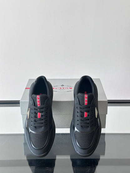 PR Mesh lace-up sneakers 0725061201