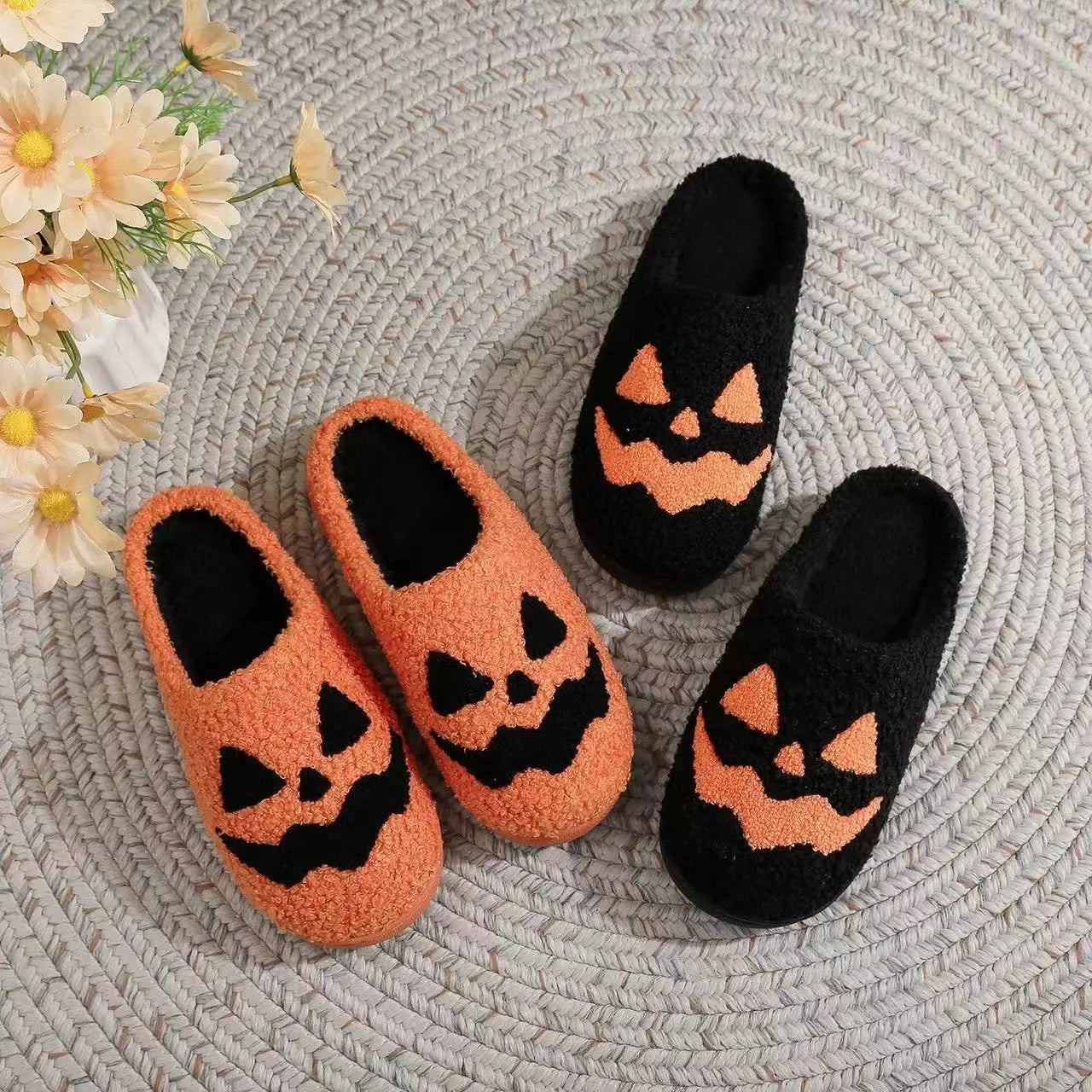New Pumpkin Slippers-LY