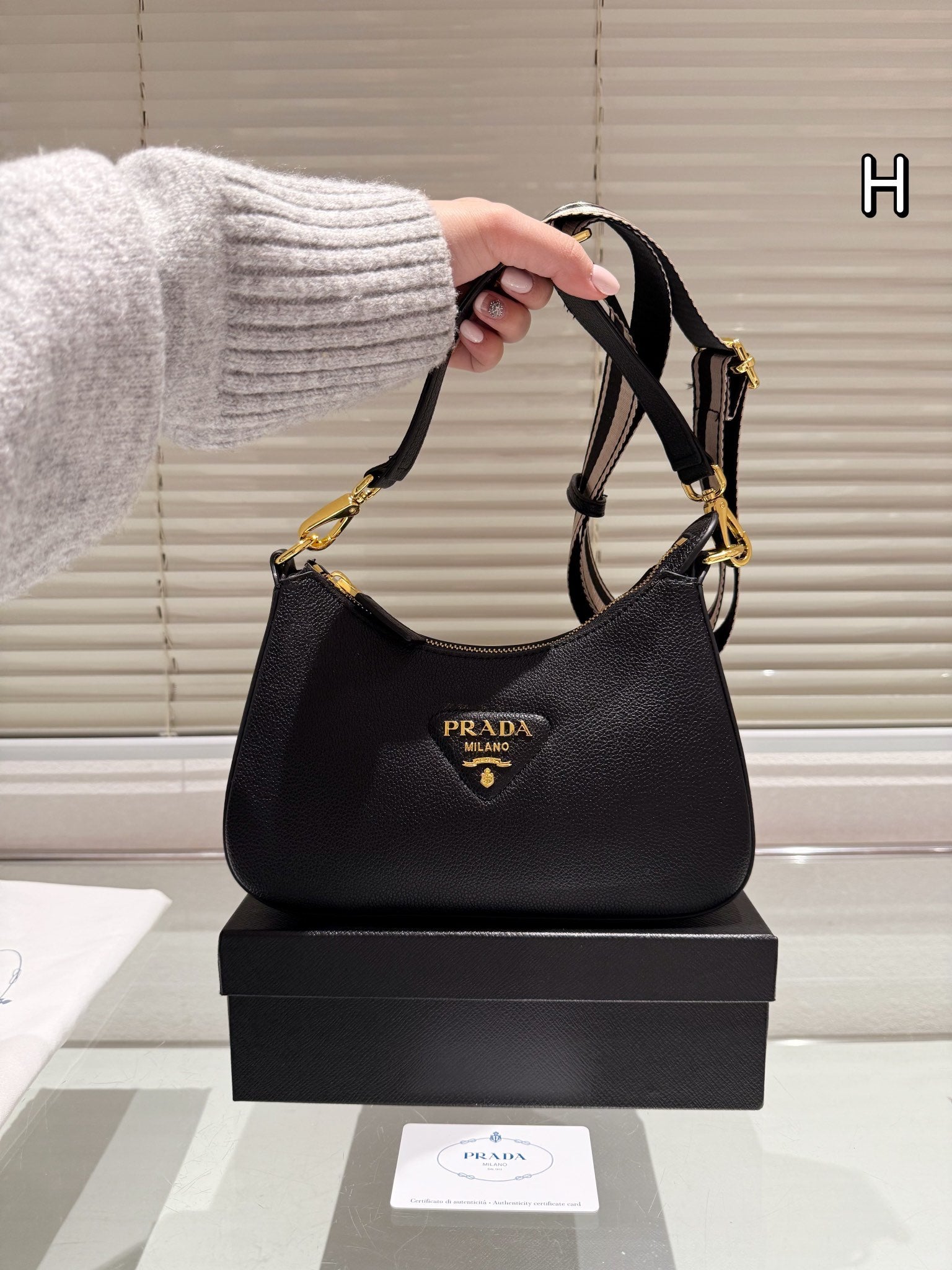 PRD Vintage Suede Leather Bag 0724120507