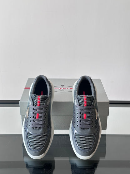 PR Mesh lace-up sneakers 0725061201