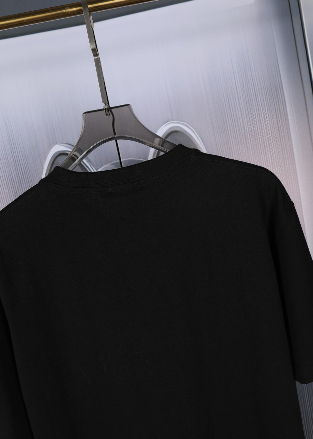 V heavy double yarn 280g printed short sleeves 0724031306