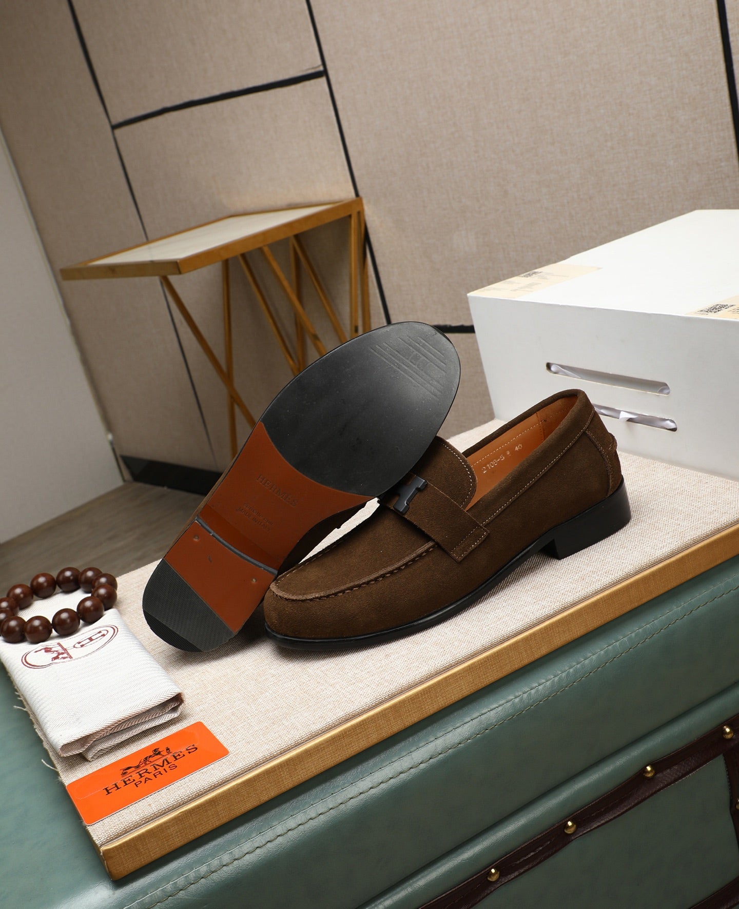 HMS suede loafers 0725070202