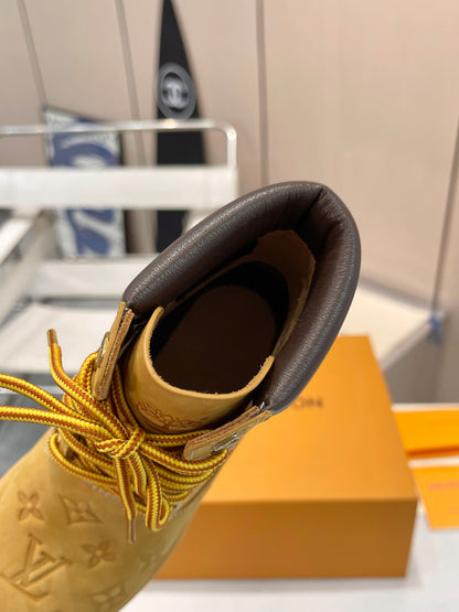 New fashion printed couple Martin boots 0724122601