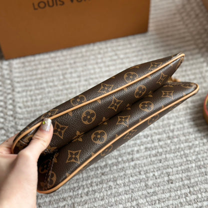 Double layer lock chain armpit bag 1824040708