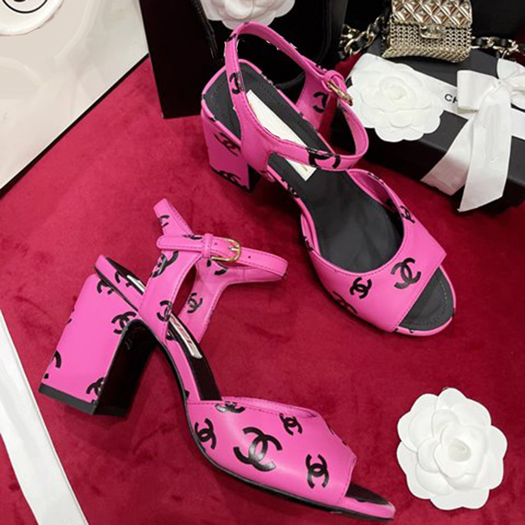 Popular French Fish Mouth Soft Sole High Heels PD10041036