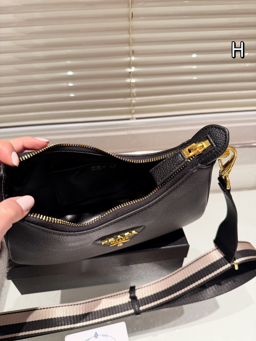 PRD Vintage Suede Leather Bag 0724120507