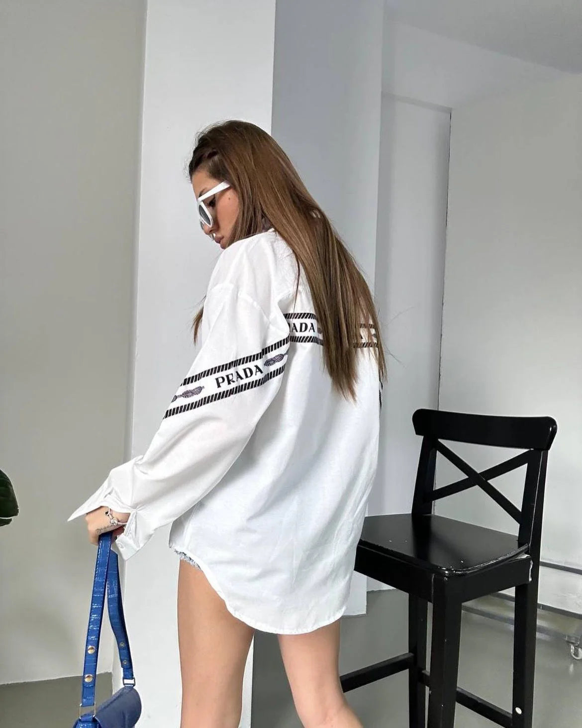 New Ladies Loose Casual Elegant Shirt 102402109