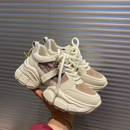 New Sports and Casual Thick Sole Elevated Women's Shoes 1024022607