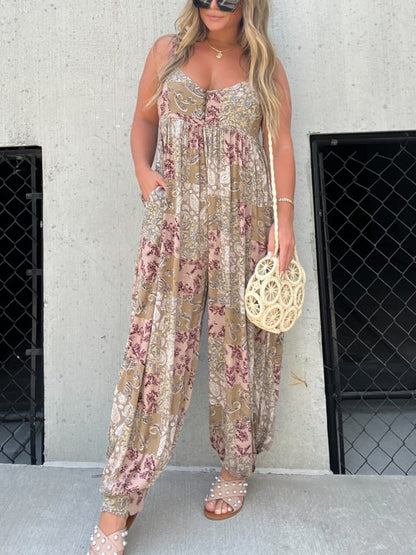 Boho Balloon Pant Jumpsuit (Buy 2 Get Free Shipping)