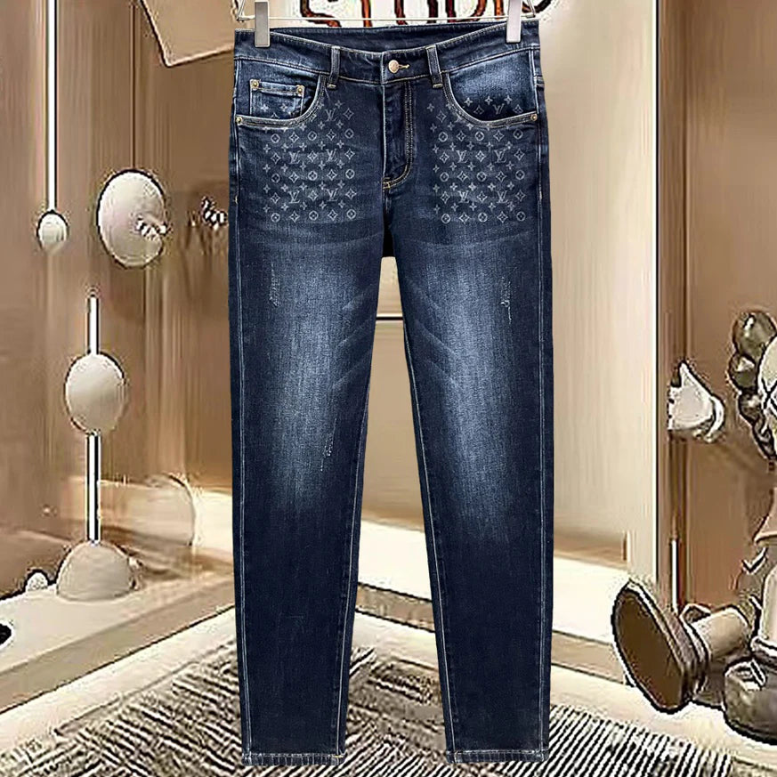 Luxury Classic Pattern Men's Jeans 1024121812