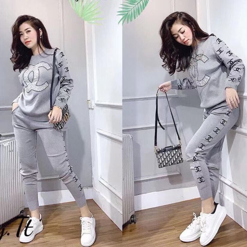 knitted sports suit XC1623081401