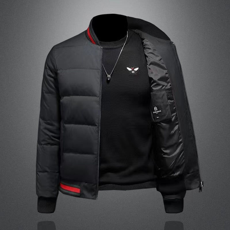 High-end men's printed down jacket Y001