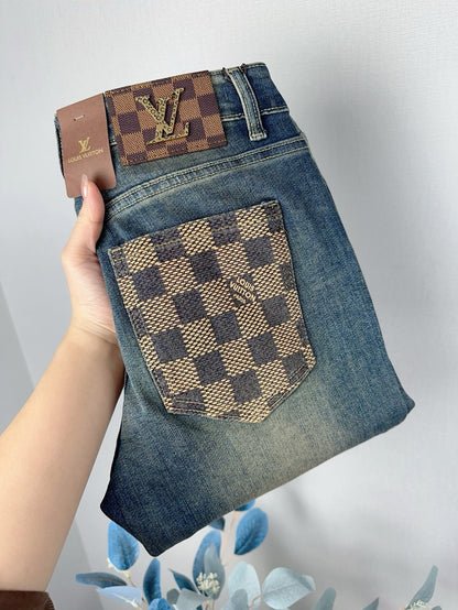 Lvv25ss new fashion men's jeans 0725051202