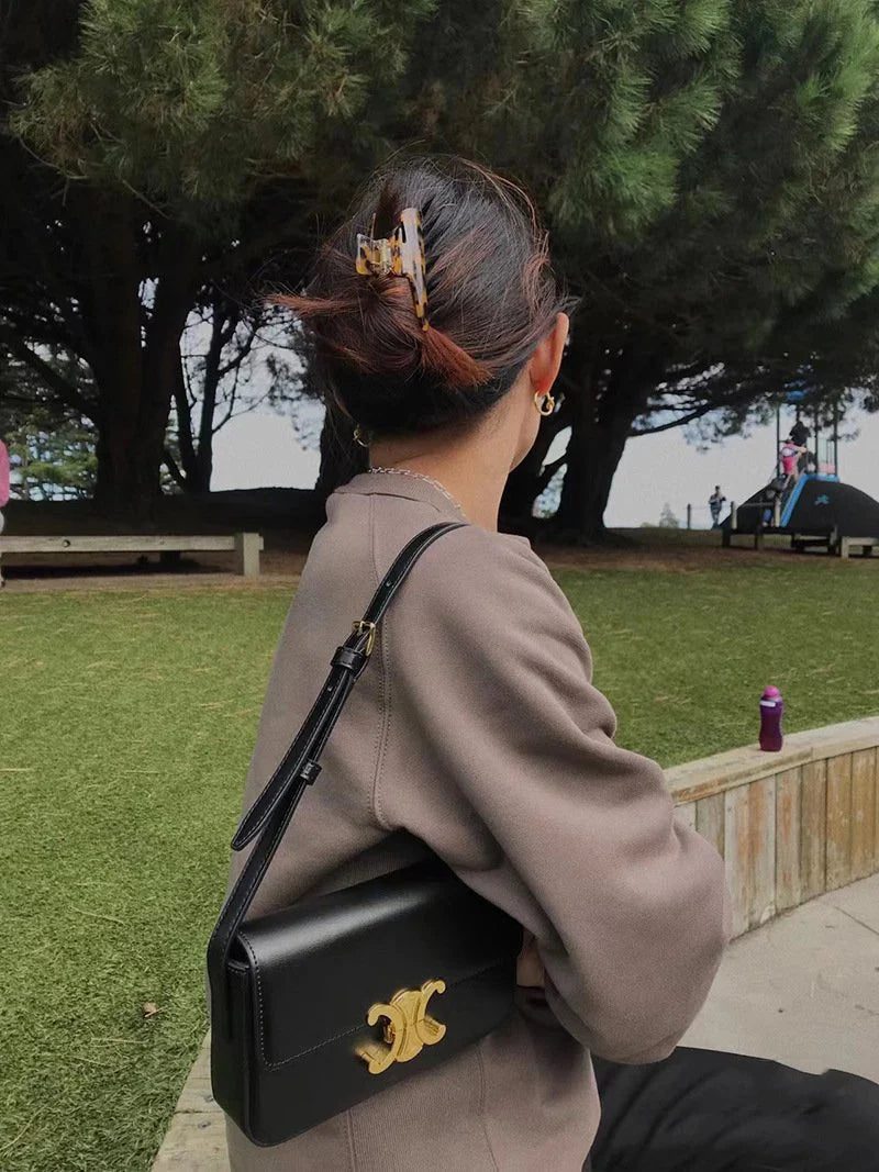 New Niche Superior Texture Underarm Bag Shoulder Handbag 1024041511