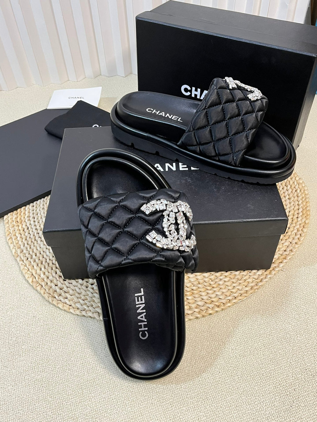 CNL thick-soled Velcro women's slippers 0724042703