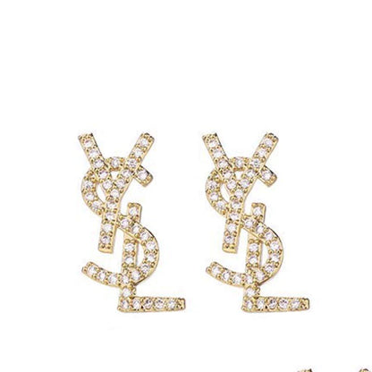 Women's New Fashionable Light Luxury Niche Fashionable Elegant Earrings