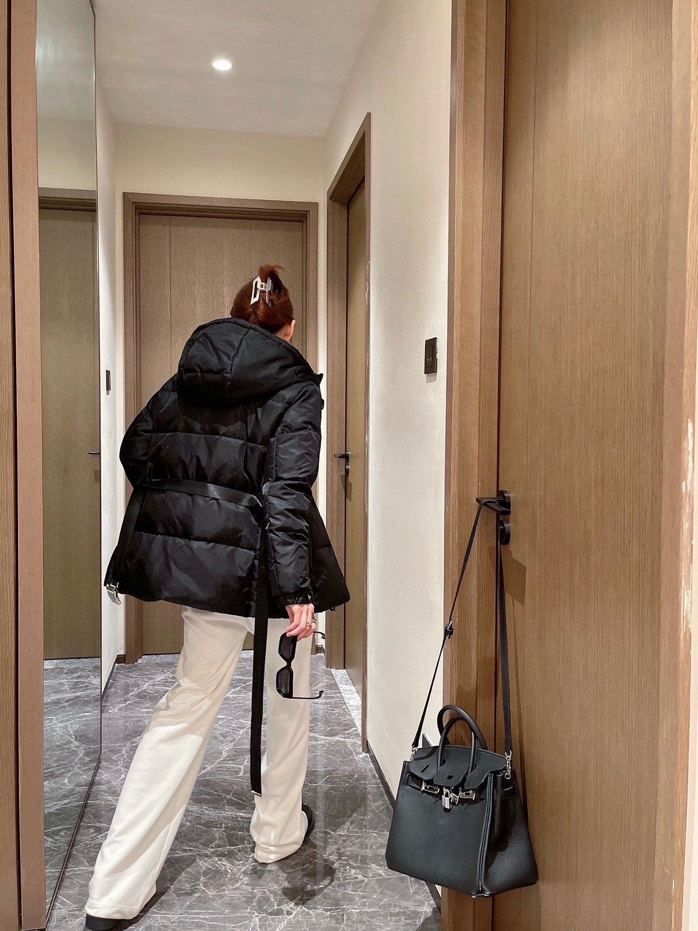 PRD fashion triangle logo down jacket 0724111208